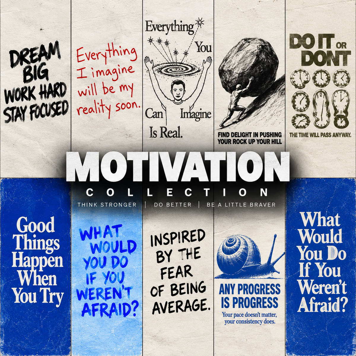 Motivation collection- 10 high resolution wallpapers