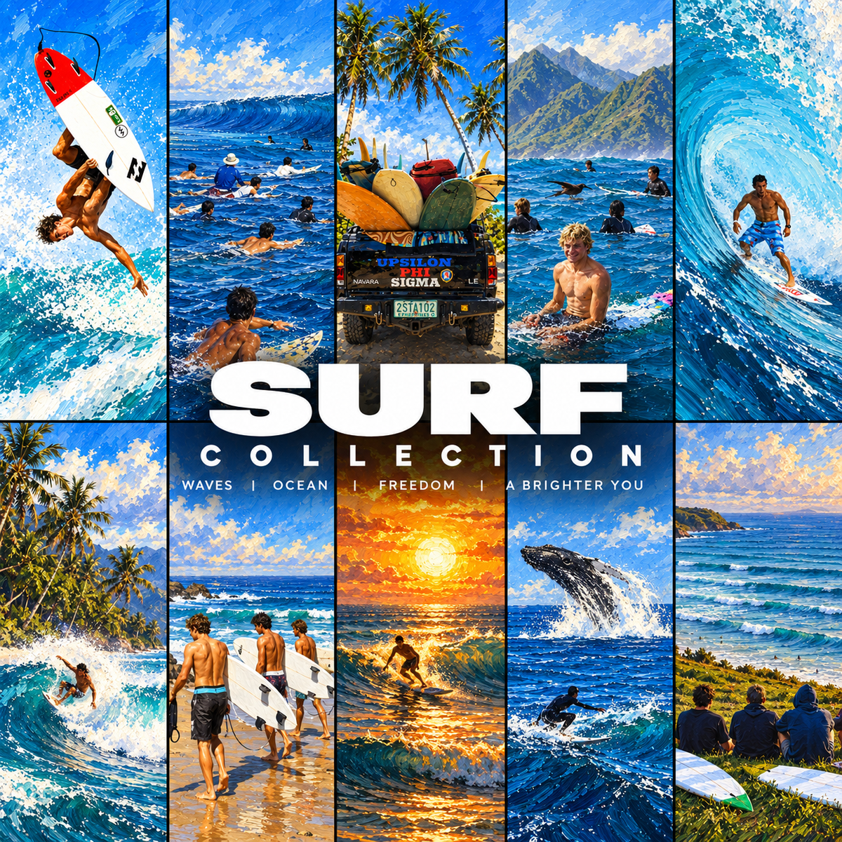 Surf collection- 10 high resolution wallpapers